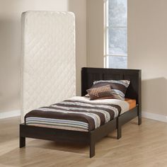 Mainstays Twin Storage Bed Bookshelf Headboard Two Drawers Mainstays Twin Storage Bed Bookshelf Headboard Two Drawers No Box Spring Needed My Wishlist Pinterest Beds And