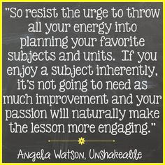 why you want to teach