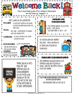 newsletter borders for teachers