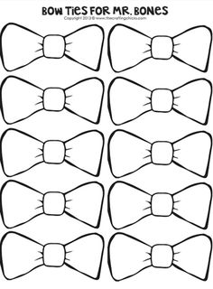 bow tie drawing paper bow tie templates bow tie printables