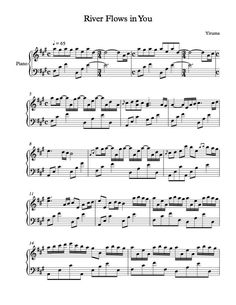 River Flows In You Sheet Music Free Upiece Peatix River Flows In You Sheet Music Free Upiece Peatix
