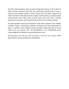 ram ibaoaptutor on pinterest sample math ia