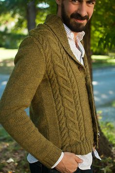 Mens Knitting Full Zip Up Front Wave Pattern Casual Slim Fit Cardigan Sweaters