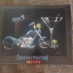 Michael Godard Champagne Tango Poster 24 X 36