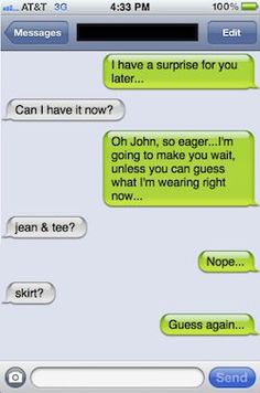Text messages to turn your man on