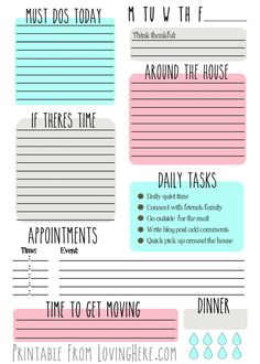 to do list forms free