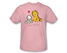 Garfield Comic Cat Poker Playing With Big Dogs Licensed Tee Shirt Adult S-3XL