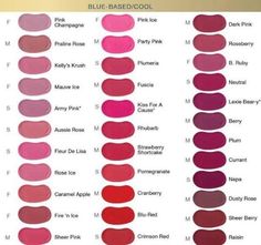 cool blue based color chart love me some lipsense my lips rock lipsense color charts
