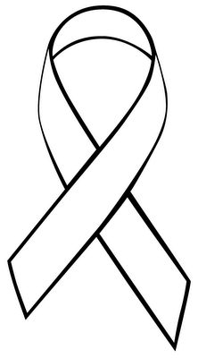 Cancer Ribbon Cut Out And Use As Stencil Also Make Size Ger Or Cancer Ribbon Cut Out And Use As Stencil Also Make Size Ger Or Smaller For Diffe People Stencils T Crafts Symbol