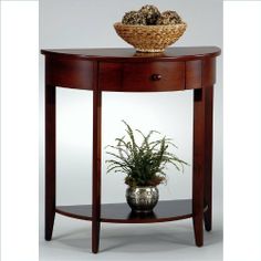 7 Best Accent Tables Images On Pinterest Entry Foyer This Walnut Hall Console Table Is Distinguished By Its Sleek Edges Angled Legs And Half