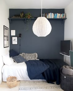 my scandinavian home: Small Space Make-over: A Teen Boy's Bedroom Walls, Bedroom Décor, Boy Bedroom Design, Bedroom Decor, Bedroom Interior, Room Decor