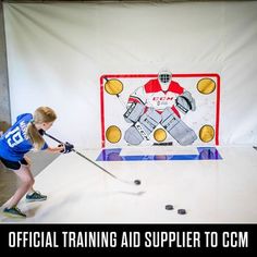 CCM Powered by Snipers Edge Hockey Ultimate Goalie