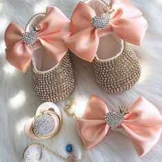 Baby Mädchen Funkelnd Juwelen Taufschuhe Party Schuhe 3 6 9 12 15 18 Monate