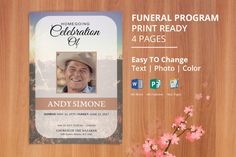 obituary template for microsoft word