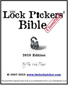Lock Picking Pdf