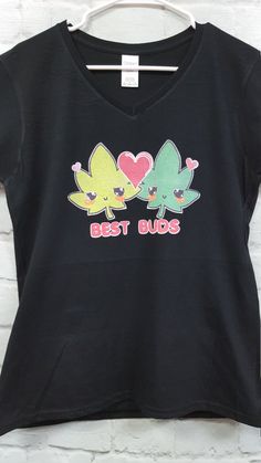 Best Buds Couple Shirts Marijuana Cannabis THC T-Shirt Birthday Gift Weed Tees