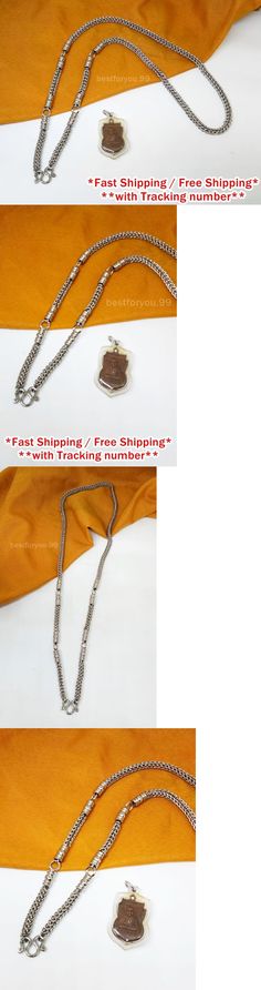 NEW HANDMADE MIX STYLE BIG 28/" STAINLESS NECKLACE ONE HOOK THAI BUDDHA AMULET