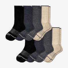 Unisex Soft Breathable Wear Resistant Print Calf Length Cycling Socks LM 03