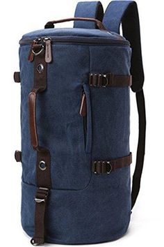 Cats Lake Blue Drawstring Backpack Portable Travel Daypack Gym Bag