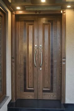 Contemporary Artistic Front Doors Google Search Double Double Door Design Main Interior Gate Wooden