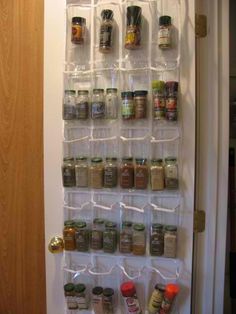 19 Best Over Door Shoe Organizers Images On Pinterest Clever Use Of An Over The Door Shoe Organizer Pantry Hanging