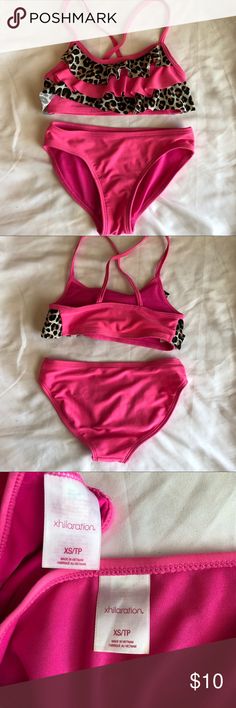 TARGET CHEROKEE LIME GREEN//BLK XS//TP Swim BATHING SUIT Trunks Size 4T-5T Boy/'s