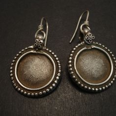 The 237 Best Old Silver Earrings Images On Pinterest In 2018 Old Tribal Silver Disc Pendants From Gujerat West India Around Mid 1900 S Originally Handcrafted