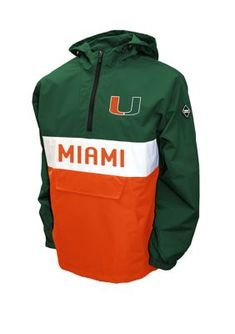 NCAA Miami Hurricanes Adult Women Hooded Low Key Pullover Top Vintage Medium