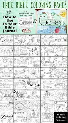 Check Out Free Bible Coloring Pages Journal Idea