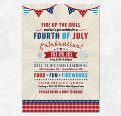 patriotic invitations templates