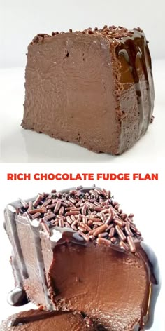 Chocolate Fudge Flan Recipe