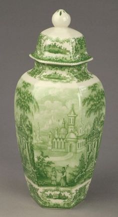 151 Best Garden Stools Ginger Jars Images Blue Green Toile Porcelain Ginger Jar With Castle Scene Printable Vintage Free Jars