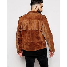 LP-FACON Womens Brando Motorcycle Brown Suede Leather Biker Jacket