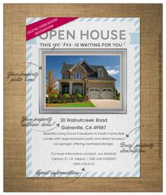 getting creative with our open house treats www dreamhometeam ca real estate open house invitation template