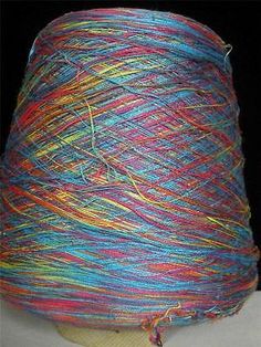 FILMAR EGYPTIAN MERCERIZED COTTON CONE YARN 2 LBS 7 OZS DARK GREEN M361 2F