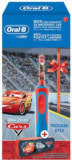Braun Oral-B Stages Power Akku Zahnbürste D12.513.K Spar-Set 2 CARS Planes