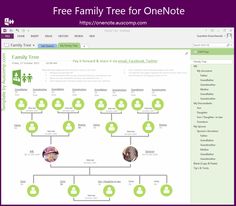 ms office family tree
