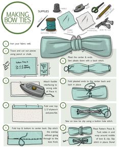 How to Make a Clip-On Bow Tie — Amanda Farquharson