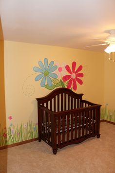 24 Best Nurseries By Ml Murals Of Michigan Images On Pinterest Simple Flowers Nursery Mural By Ml Murals Michigan
