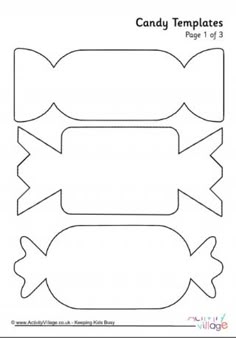 free printable gumdrop shapes educational pinterest candy templates