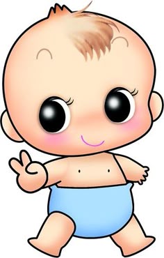 cute cartoon babies clipart
