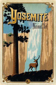 Original vintage poster SWISS ANIMAL PARK DEER /& BEAR