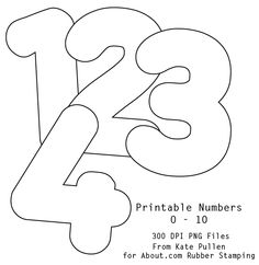 9 best number templates images number 3 template