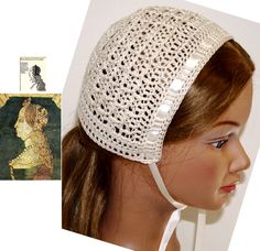 RE-ENACTMENT MEDIEVAL REPLICA LIGHT CAP BONNET COIF LARP YELLOW