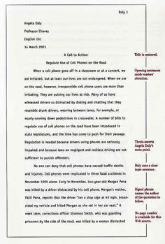 example of mla format