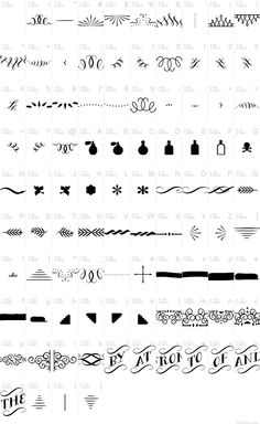 ornament fonts