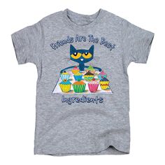 Toddler Short Sleeve Tee Pete the Cat 5Th Birthday Girls