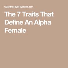 Signs You Hookup An Alpha Female Signs You Hookup An Alpha Female