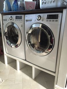 Washer And Dryer Pedestal Surround Tutorial Laundry Contemporary Washer And Dryer Pedestal Cabinet With Cubbies Below To Sort Dirty Laundry