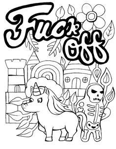 You Are A Badass Totally Inappropriate Adult Coloring Book